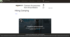 Desktop Screenshot of campingandhikingstuff.com